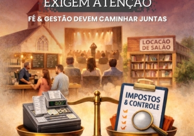 Atividades acessórias nas igrejas e os cuidados tributários