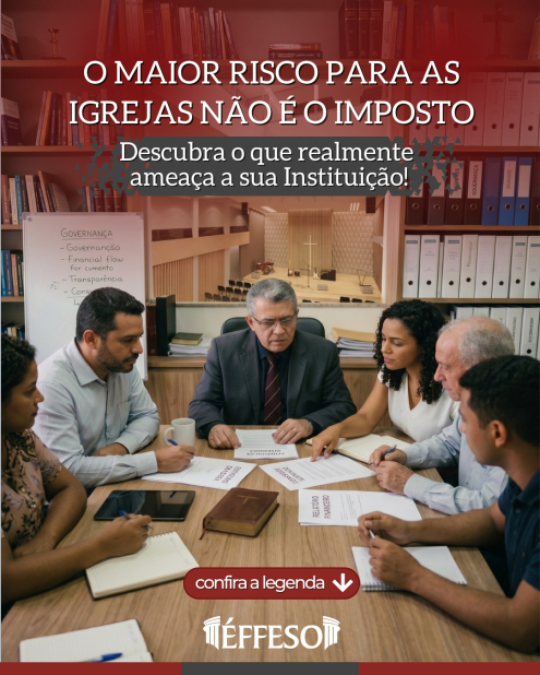 O maior risco para as igrejas não é o imposto