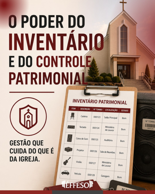 O poder do inventário e do controle patrimonial