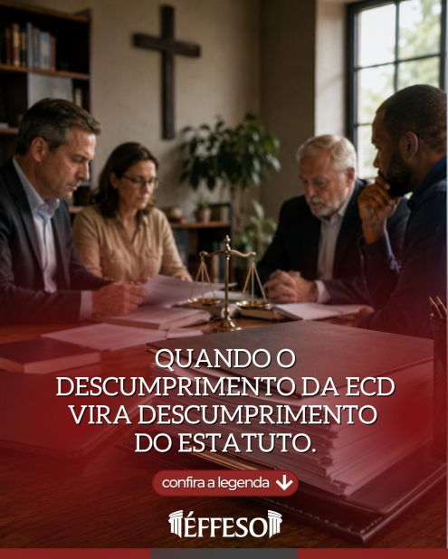 Quando o descumprimento da ECD vira descumprimento do estatuto